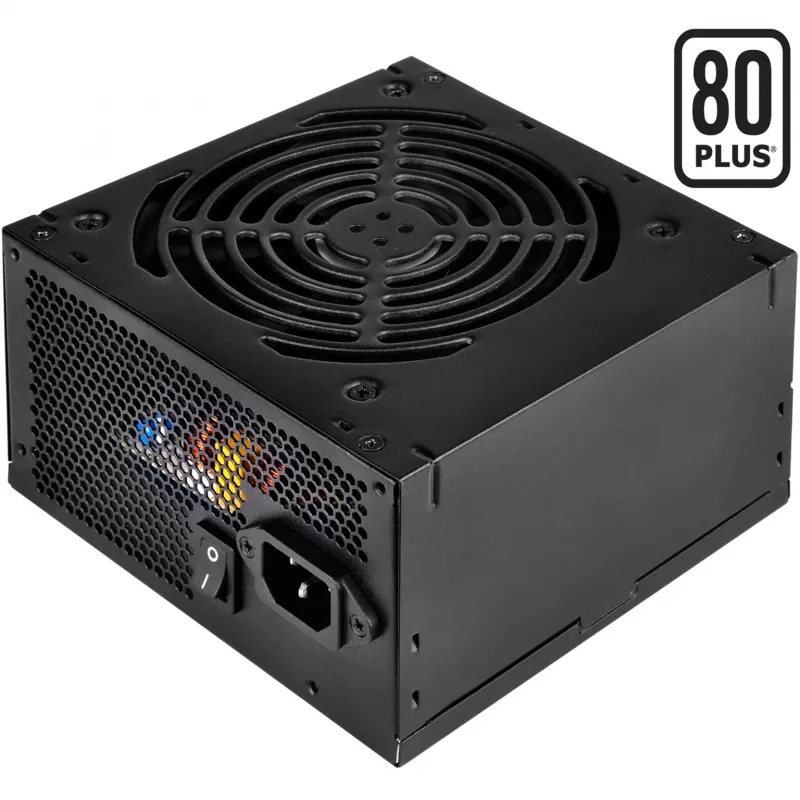 Maitinimo blokas SidabrinėSTONE ST50F-ES230 500 W, 24-pin ATX, nemodulinis, 120 mm ventiliatorius, aliuminis