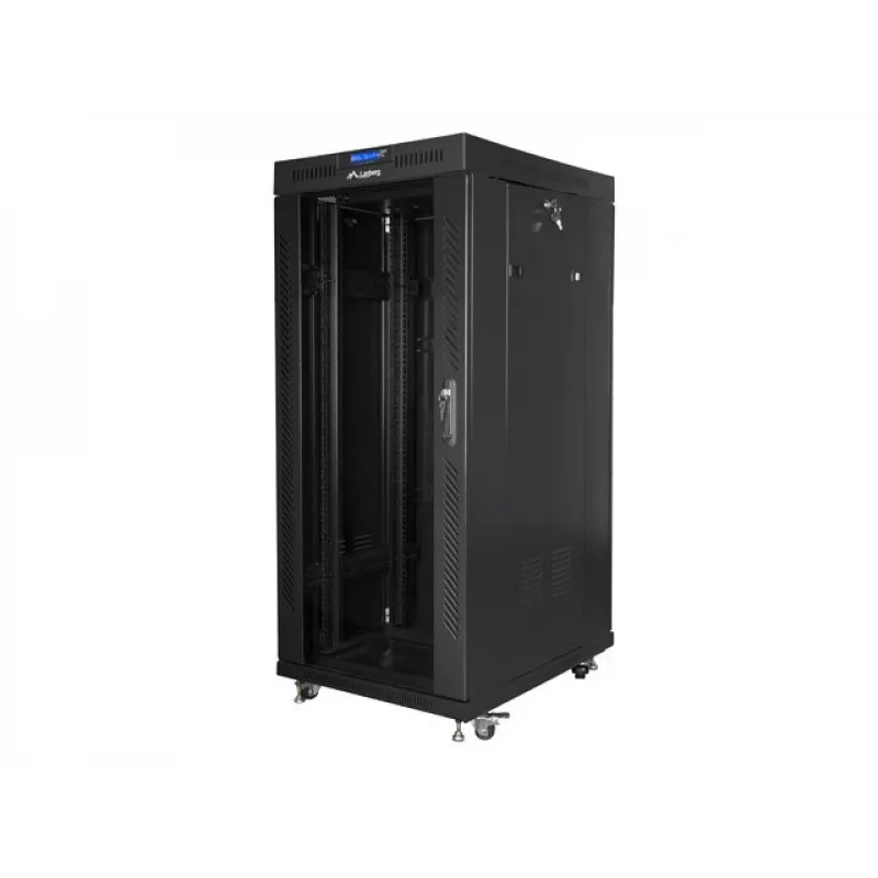 Laisvai pastatomas stovas Lanberg FF01-8822-12BL 22U Juoda 800 kg