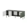 Cama RTV 3D TRESSE Spintelė 150x40x55 matinis žalias
