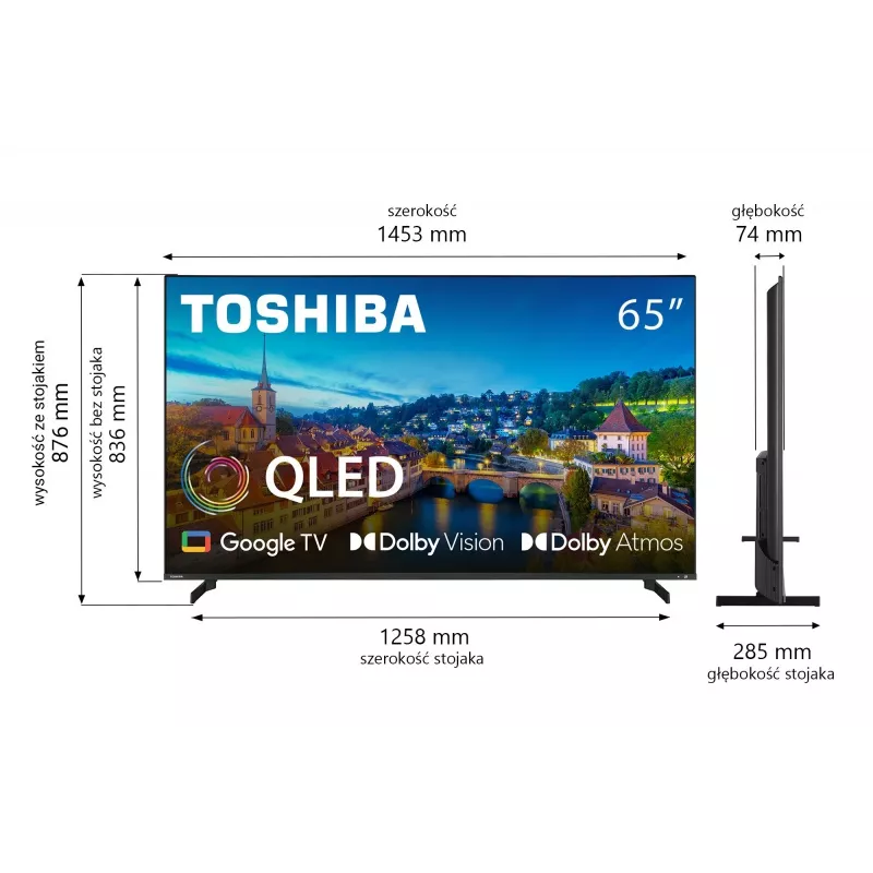 TV QLED 65 colių 65QG5E63DG