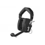 Ausinės su mikrofonu Beyerdynamic DT 109 200/50 juodos — profesionalios transliacijų ryšio ausinės su mikrofonu