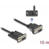Serijinis kabelis DeLOCK 88240 10 m DB-9 juodas