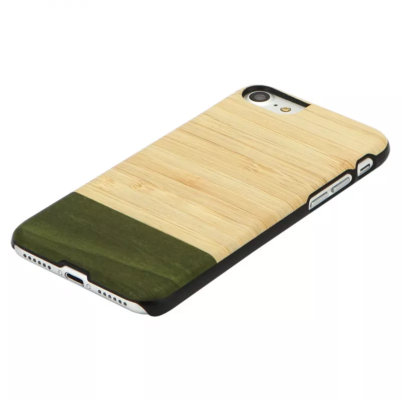 man and wood telefono dėklas, skirtas iPhone 7/8 – bambuko miško juoda