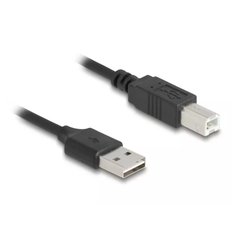 USB laidas DeLOCK 90130 USB 2.0 0,8 m juodas