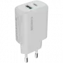 CANYON įkroviklis OnCharge 250 25W 1xPD 1xQC EU Baltas