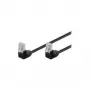 Tinklo kabelis Goobay 96078 juodas 1 m Cat5e F/UTP