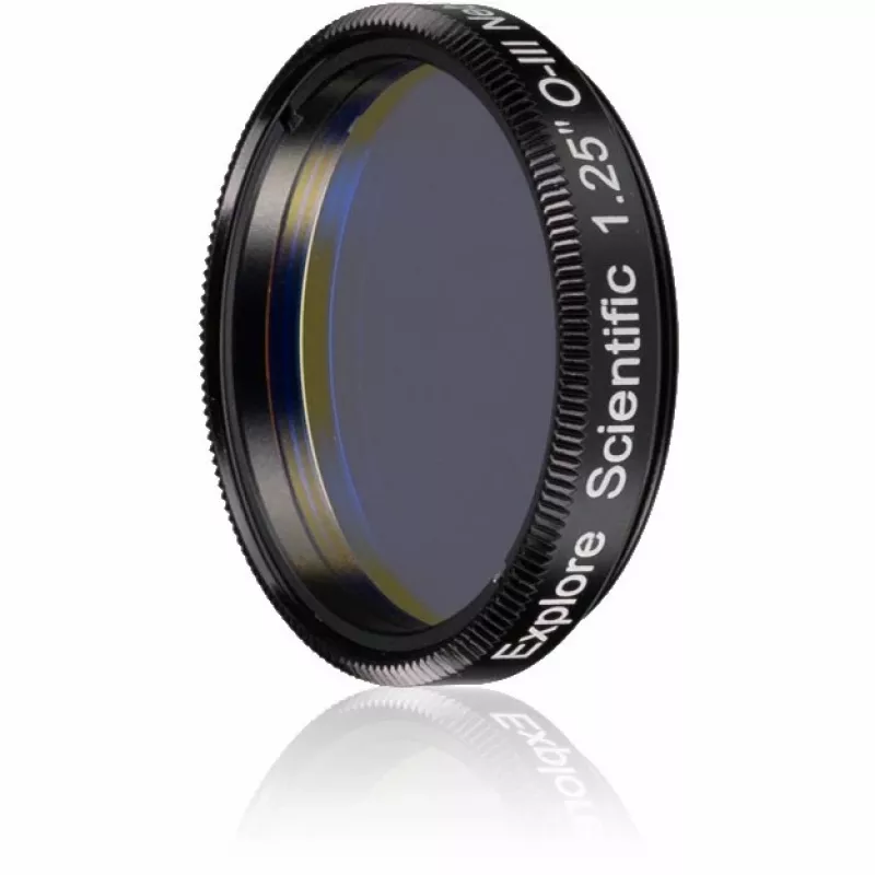 O-III 6,5 nm 1,25 colio ūkų filtras, „Explore Scientific“