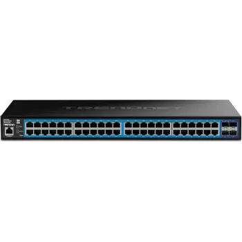 TRENDNET TEG-3524S 52 prievadų 2 lygmens gigabitinio valdomo tinklo komutatorius