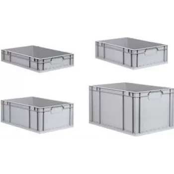 Dėžė allit ProfiPlus 40,0 x 60,0 x 17,0 cm pilka, plastikinis organizatorius