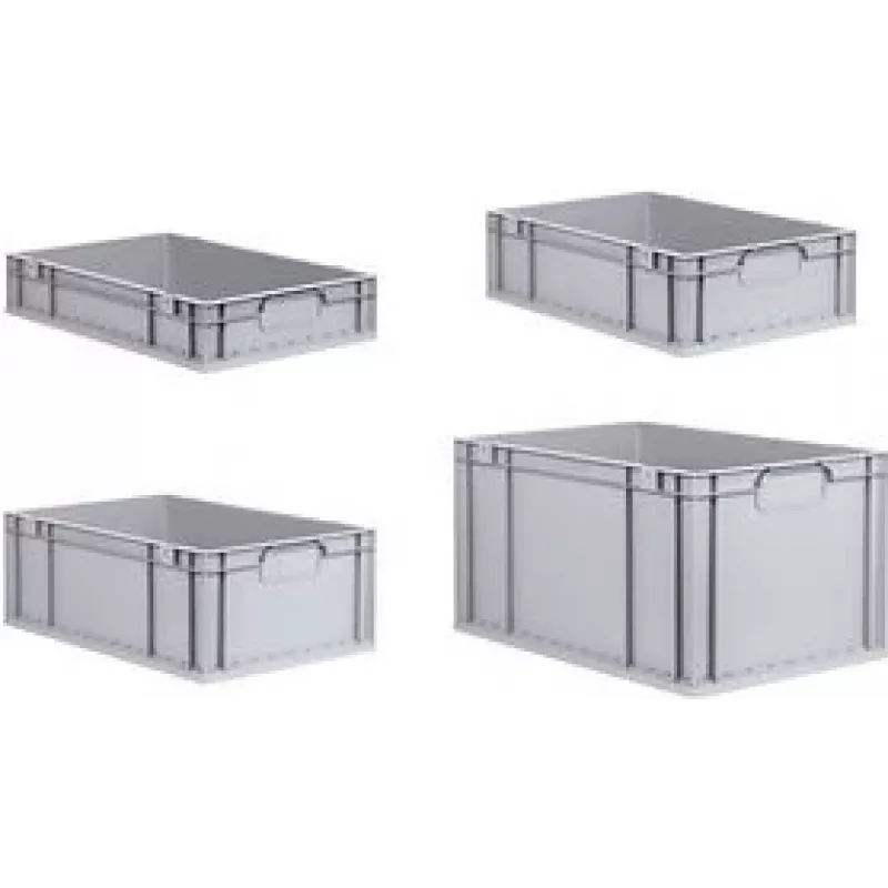 Dėžė allit ProfiPlus 40,0 x 60,0 x 17,0 cm pilka, plastikinis organizatorius