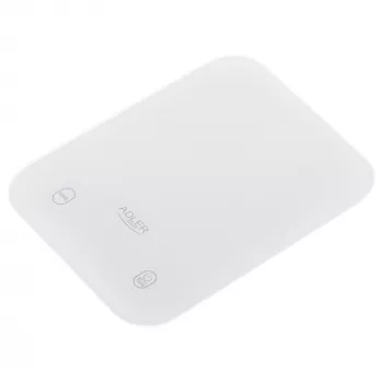 Adler virtuvinės svarstyklės | AD 3181w | padalos vertė 1 g | ekrano tipas LED | baltos