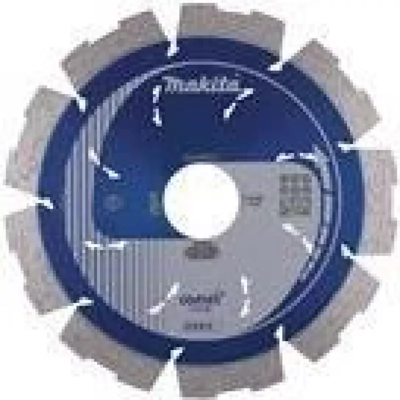 „Makita Comet Rapide“ – deimantinis pjovimo diskas – betonui, cementui, šiferiui, minkštoms plytoms, kalkinio smėlio plytoms – 115 mm (B-12762)