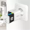 USB C/A tinklo įkroviklis YENKEE YAC G38 20W 3A Power Delivery (USB‑C ir USB‑A)