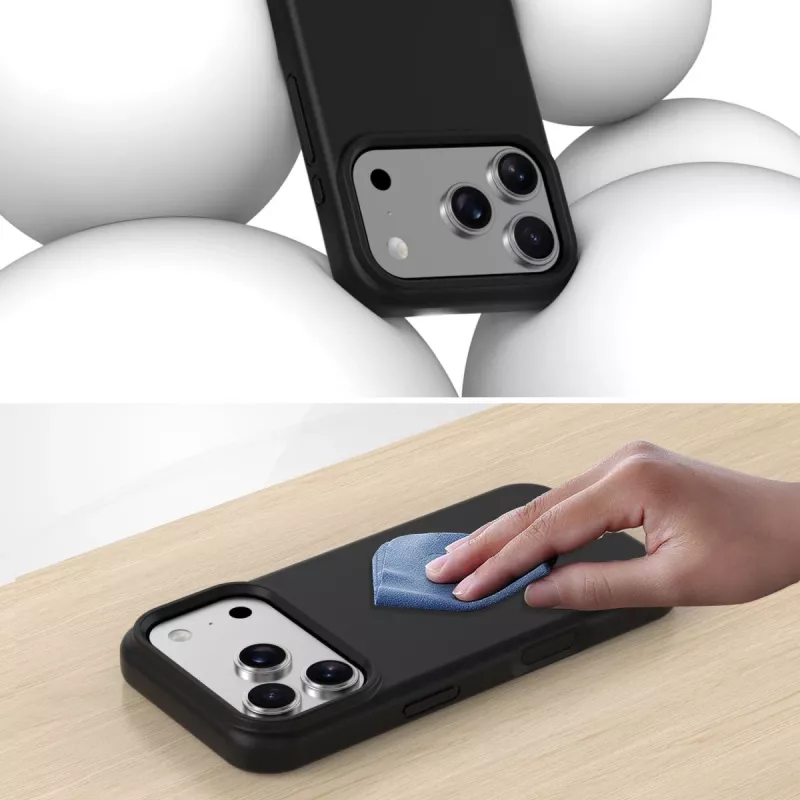 4smarts Silikoninis Dėklas Cupertino, skirtas Apple iPhone 17 Pro Max, suderinamas su MagSafe