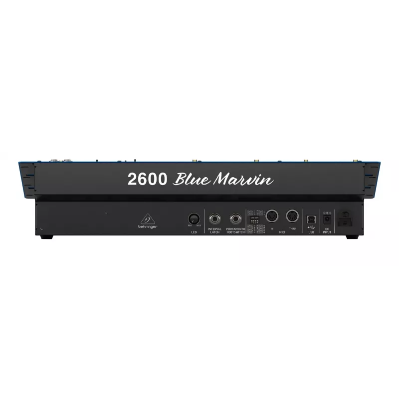 Analoginis sintezatorius „Behringer 2600 BLUE MARVIN“ su 37 klavišais, pusiau modulinis