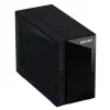 Asustor DRIVESTOR 2 Pro Gen2 AS3302T v2 NAS Realtek RTD1619B 2 GB DDR4 ADM juoda
