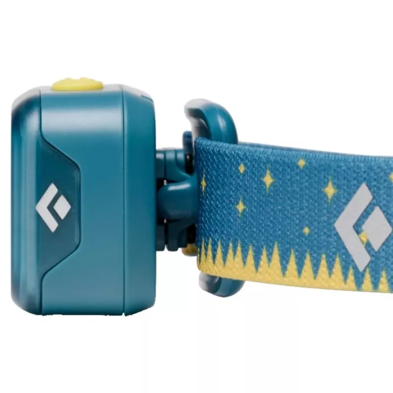 Headband flashlight Juoda Diamond Wiz Kid — LED 40 lm, USB rechargeable, IPX4, 69 g, mėlyna