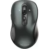 Laidinė ergonominė kompiuterio pelė YENKEE YMS2010BK — kompaktiškas dizainas, laidinis ryšys