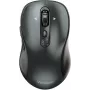 Laidinė ergonominė kompiuterio pelė YENKEE YMS2010BK — kompaktiškas dizainas, laidinis ryšys