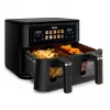 Karšto oro gruzdintuvė Tristar FR-9075 Double 9 L, 2500 W, jutiklinis valdymas, LCD, juoda, min 60 °C