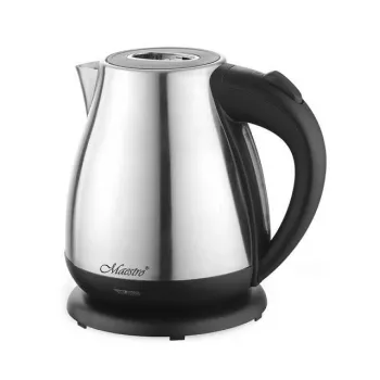 Elektrinis virdulys Maestro MR-036 — 1,7 L, 2200 W, nerūdijančio plieno korpusas, plastikinis korpusas, mygtuku atidaromas dangtis
