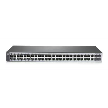 Tinklo komutatorius HP Enterprise 1820-48G (48x Gigabit Ethernet, nevaldomas / valdomas internetu, montuojamas į stelažą)
