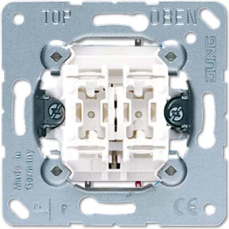 Sieninio jungiklio modulis JUNG 509 VU — elektrinis jungiklio įdėklas, jung, modelis 509 VU