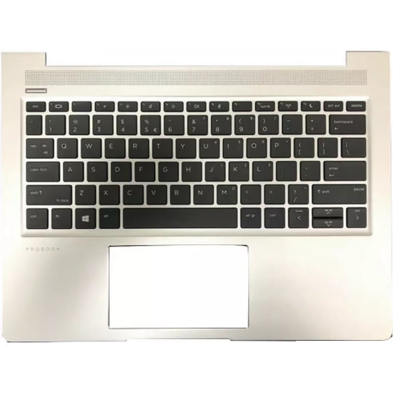HP L44548-031 nešiojamojo kompiuterio atsarginė dalis Korpuso pagrindas + klaviatūra