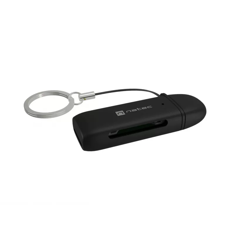 Kortelių skaitytuvas NATEC SCARAB C SD/Micro SD USB 3.2 Gen 1 Juoda (NCZ-2365)
