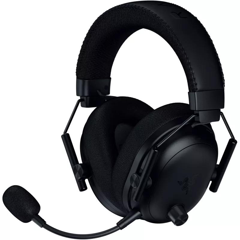BlackShark V3 Pro, žaidimų ausinės juodos, ANC, 2,4 GHz adapteris, Bluetooth, USB, 3,5 mm lizdas