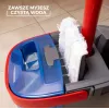 Šluota VILEDA Microfibre 1200 ml šlapiai, 360° besisukanti galvutė, 140,5 cm kotas, nuimama skalbimo mašinoje skalbianti galvutė