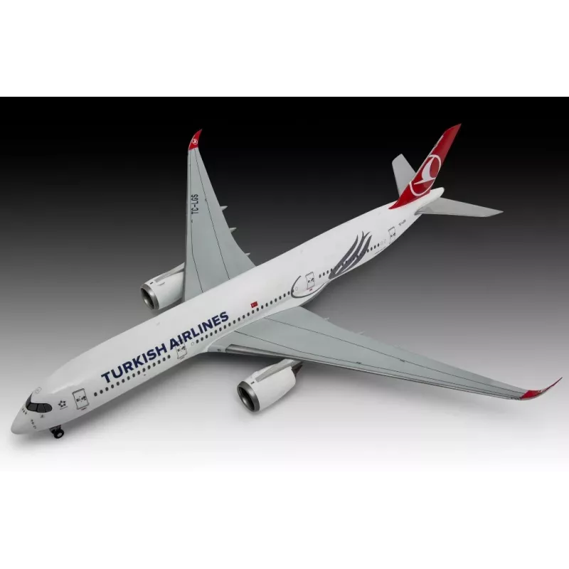Plastikinis lėktuvo modelis REVELL Airbus A350-900 Turkish Air mastelis 1/144
