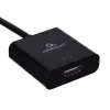 USB Type-C į HDMI adapteris Gembird A-CM-HDMIF-03, USB 2.0/3.2 Gen2, 3840×2160@30Hz, juoda