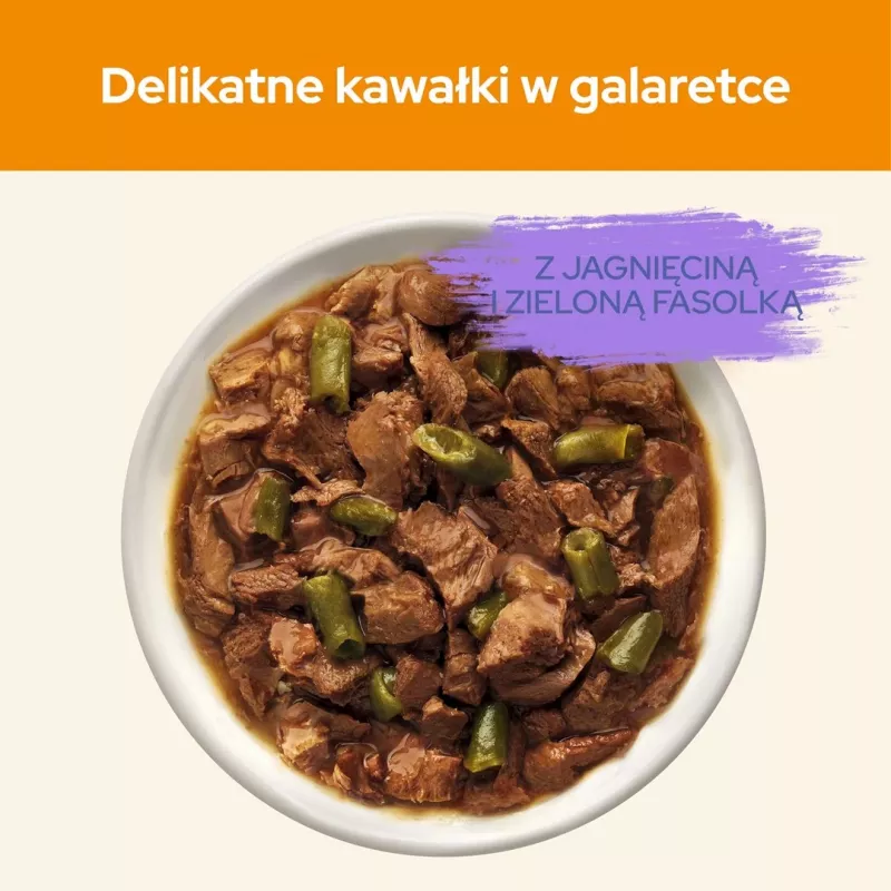 PURINA Cat Chow ėriena, šparaginės pupelės - šlapias kačių maistas - 10x85 g