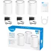 Cudy M3000 3-PACK tinklo Wi-Fi sistema Dviejų juostų (2,4 GHz / 5 GHz) Wi-Fi 6 (802.11ax) Pilka, Balta 1 Vidinė