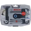 Bosch Starlock Best of Heavy Duty rinkinys, 4 dalių, Ašmenų rinkinys, Metalui, Medžiui, Juoda, Dėžutė