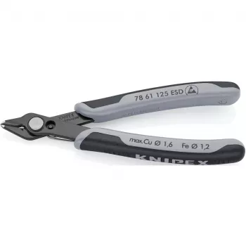 Įstrižinės žnyplės Knipex 78 61 125 ESD
