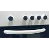 Dujinė viryklė MPM MPM-54-KGF-21, 4 degiklių kaitlentė, 60 cm, dujinė, balta, energijos klasė A