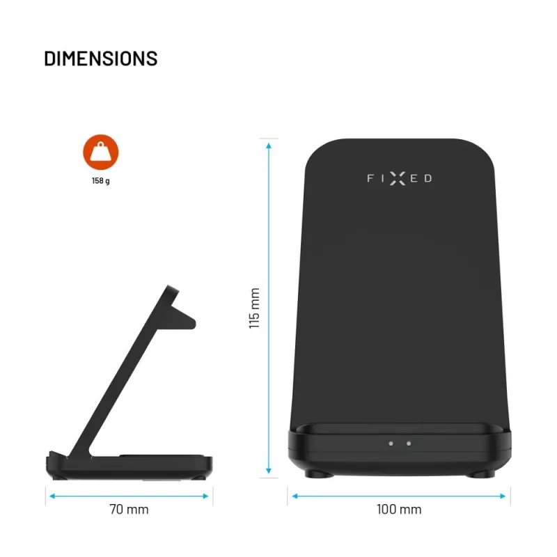 Nešiojamoji elektrinė FIXED FIXPOS-U-BK 300 W 60000 mAh baterijų blokas