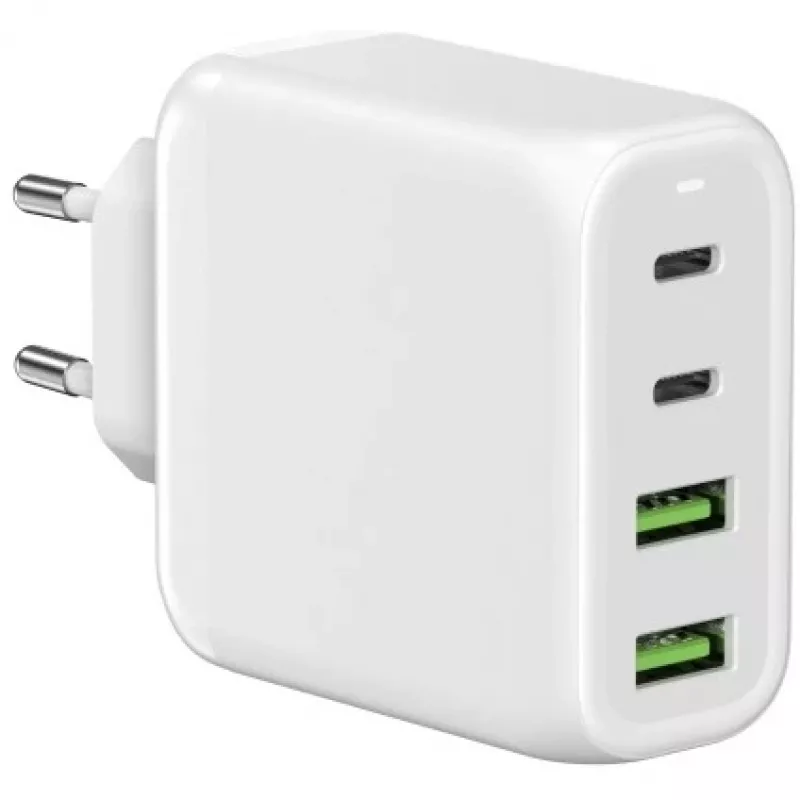Maitinimo blokas ALLNET PSU-GaNPD-USB-2A2C-68W 68W, 2× USB-A, 2× USB-C (GaN)