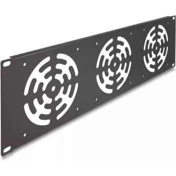 Ventiliatorių skydelis DeLOCK 66747 Pilkas Metalinis 19 colių 133 mm Plotis 483 mm Gylis