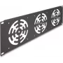 Ventiliatorių skydelis DeLOCK 66747 Pilkas Metalinis 19 colių 133 mm Plotis 483 mm Gylis