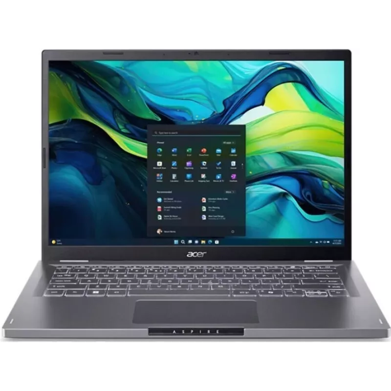 Nešiojamasis kompiuteris Acer Aspire 14 A14-51M 14 colių Intel Core 7 150U 16 GB RAM 1 TB SSD Win 11