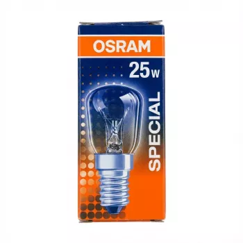Osram lemputės formos lempa 25W skaidri 230V E14