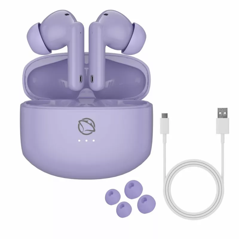 Ausinės Manta MTWS008P Rytmo Purple