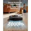 Anker Eufy | Robotinis dulkių siurblys su viskas viename stotele | Omni C20 | Šlapias ir sausas valymas | 7000 Pa | Pilka
