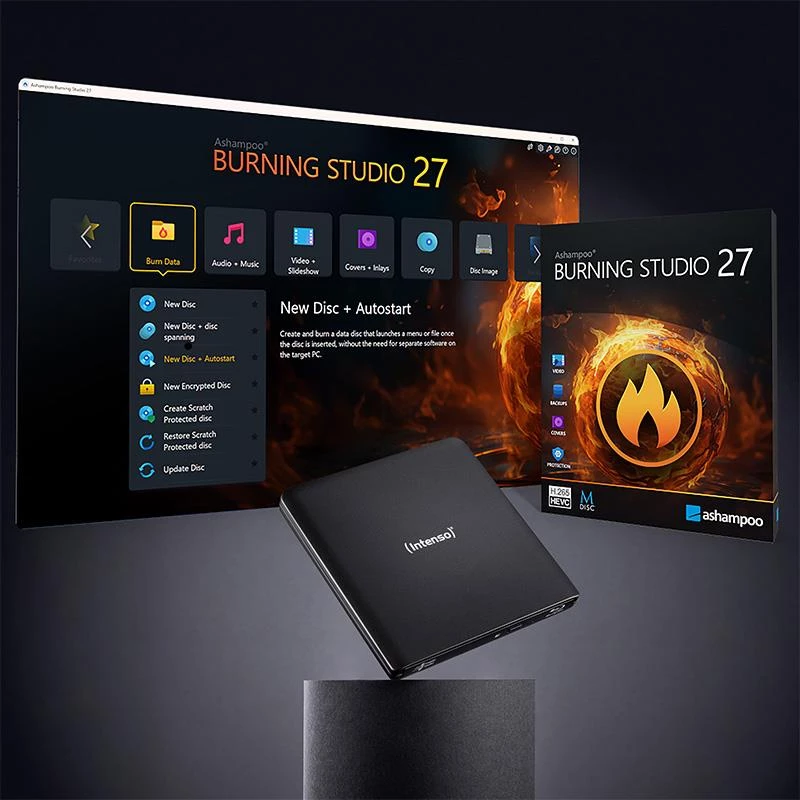 Dvd RW USB3.2 EXT/Juoda 5401500 Intenso