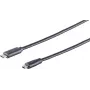 USB laidas S/CONN 77144-1.8 1.8m USB C Mini-USB B juodas