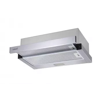 CATA | Gartraukis | TFB-5160 X | Teleskopinis | Energinio efektyvumo klasė C | Plotis 59,5 cm | 300 m³/h | Mechaninis | CSLED | Nerūdijantis plienas
