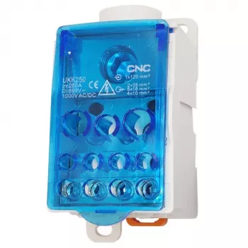 Jungiamoji dėžutė HiSmart NV821792 vienpolė 250 A saulės / energetinėms sistemoms